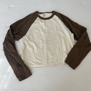 Brandy Melville baseball long sleeve